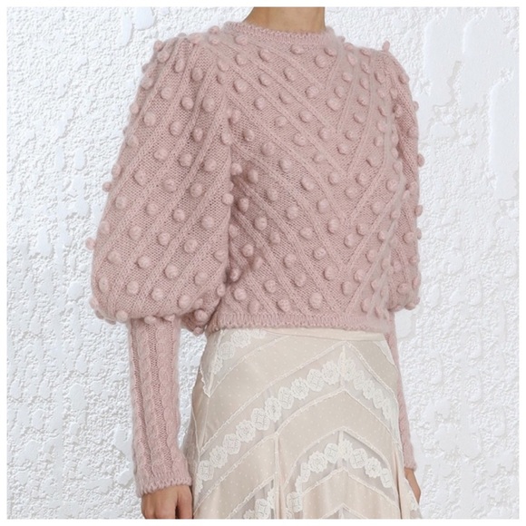 The Linetal Puff Sleeve Textured Sweater - Picture 5 of 7